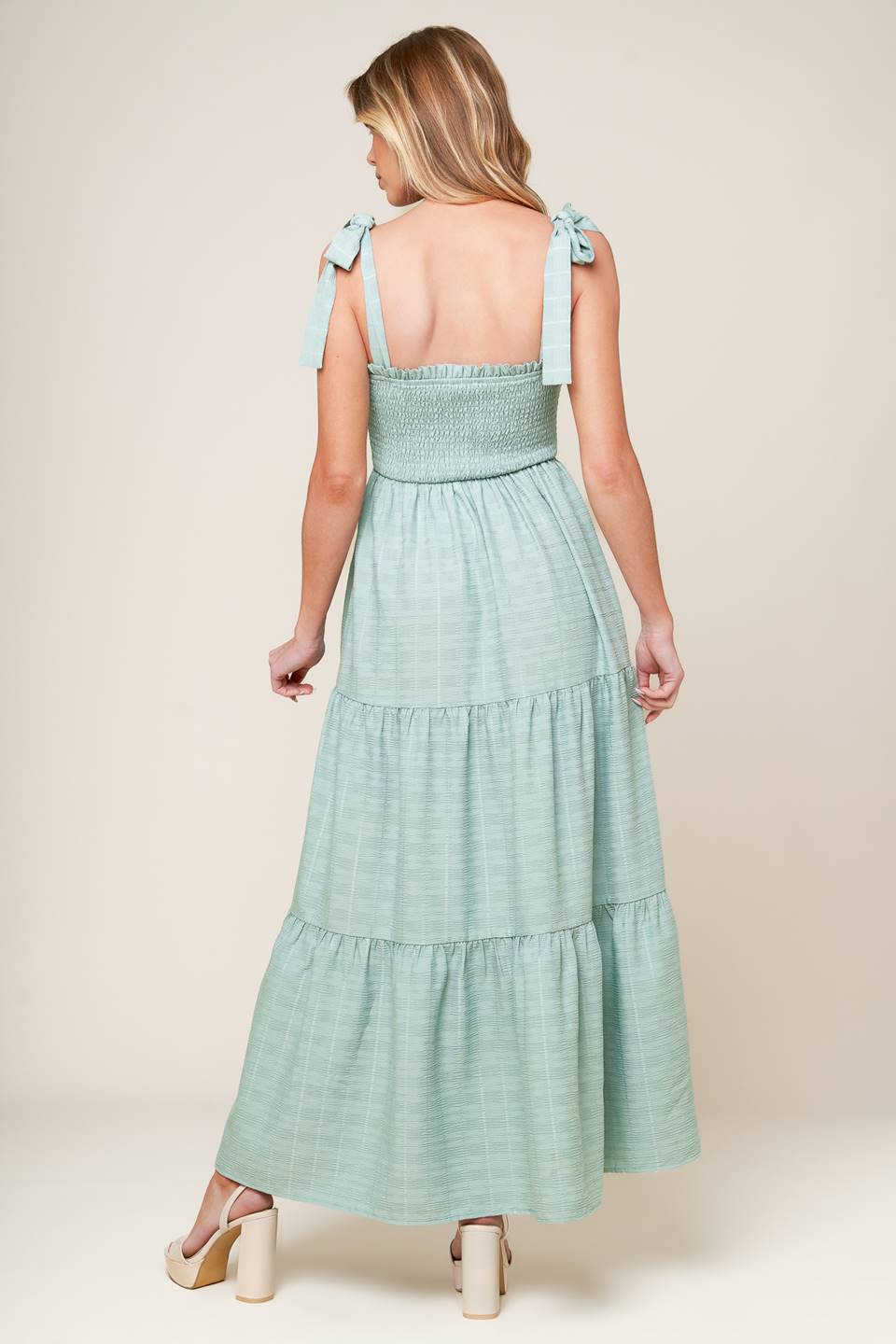 HORIZONS AHEAD WOVEN MAXI DRESS Flying Tomato